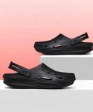 CROCS Off Grid Men Clogs (Black , 7 UK/India)