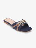 Dressberry Women Flats (Navy , 4)