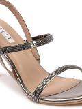 Elle Women Heels (Silver , 3)