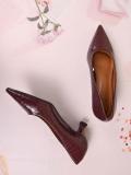 Jove Women Heels (Maroon , 6)