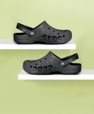 CROCS Baya Men Clogs (Black , 8 UK/India)