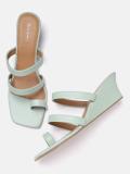 Mast & Harbour Women Heels (Green , 3)