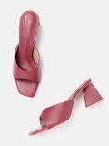 Dressberry Women Heels (Maroon , 8)