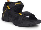 POWER Men Sandals (Black , 6)