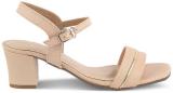 tresmode Women Heels (Beige , 7)