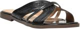 Jove Women Flats (Black , 6)