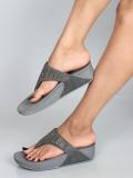 CARLTON LONDON Women Wedges (Grey , 4)