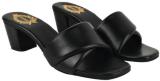 DO BHAI Women Heels (Black , 7)