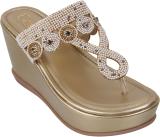 Catwalk Women Casual (Gold , 6)