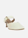 CARLTON LONDON Women Heels (White , 3)