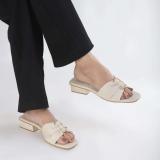 Dressberry Women Flats (Off White , 4)