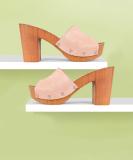 Dune London Women Heels (Beige , 8)