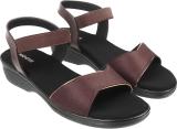 MOCHI Women Heels (Brown , 6)