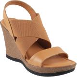 Catwalk Women Wedges (Black , 7)