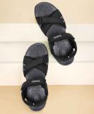 Roadster Men Sandals (Black , 6)