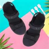 HOTSTYLE Men Sandals (Black , 8)