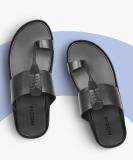 MOCHI Men Sandals (Black , 7)