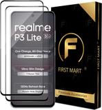 FIRST MART Edge To Edge Tempered Glass for Realme P3 Lite 5G, Realme P3 Lite (Pack of 2)