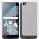 MOBART Front and Back Screen Guard for BLACKBERRY DTEK 50 (Front Matte Finish & Back 3d Carbon Fiber) (Pack of 2)