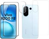 FINCH Front and Back Screen Guard for Vivo X200 FE, X200 FE, Vivo X200 FE 5G (Pack of 3)