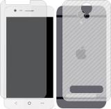 Mobling Front and Back Screen Guard for LEPHONE W9 (Front 9H Hardness Matte & Carbon Fiber Skin for Back) (Pack of 2)