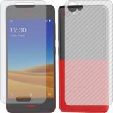 Fasheen Front and Back Tempered Glass for SPICE F301 (Pack of 2)