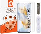 STP FEEL Tempered Glass Guard for Honor 90 5G Advanced UV Screen Protector Guard with Installation Kit (Pack of 1)