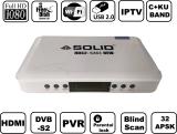 Solid HDS2-6363 New HD MPEG-4 Set-Top Box with PVR Media Streaming Device Media Streaming Device (White)