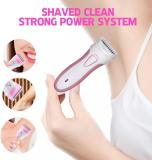 KKME Women Rechargeable Double Razor Shaver for Under Arm, Bikini Line, Hand and Leg Cordless Epilator (Multicolor)