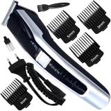 ChinuStyle Professional Rechargeable Hair Clipper Trimmer  Shaver For Men (Black, Silver)