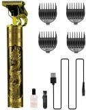 Urbanware Professional MaxtopT99 Rechargeable Cordless Electric Blade Beard Trimmer N7 Trimmer 120 min  Runtime 4 Length Settings (Gold)