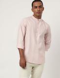 MARKS & SPENCER Men Solid Formal Pink Shirt