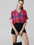 ONLY Women Checkered Casual Multicolor Shirt