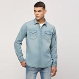 Pepe Jeans Men Washed Casual Blue Shirt