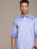 NAUTICA Men Solid Casual Blue Shirt