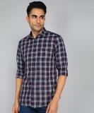 Allen Solly Men Checkered Casual Red Shirt