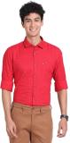 TURTLE Men Printed Casual Red Shirt