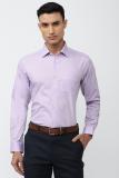 VAN HEUSEN Men Checkered Formal Purple Shirt