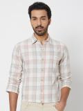 MUFTI Men Checkered Casual Multicolor Shirt