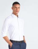 Calvin Klein Jeans Men Solid Casual Blue Shirt