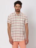 MUFTI Men Checkered Casual Multicolor Shirt