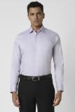 VAN HEUSEN Men Solid Formal Purple Shirt