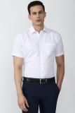 VAN HEUSEN Men Solid Formal White Shirt