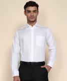 Raymond Men Solid Formal White Shirt