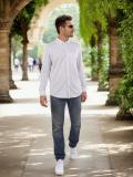 Celio Men Solid Casual White Shirt