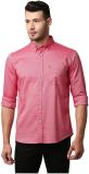 BASICS Men Solid Casual Red Shirt