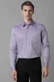 LOUIS PHILIPPE Men Self Design Formal Purple Shirt