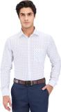 PARK AVENUE Men Printed Formal Blue Shirt