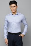 LOUIS PHILIPPE Men Printed Formal Blue Shirt