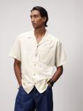 ether Men Solid Casual White Shirt